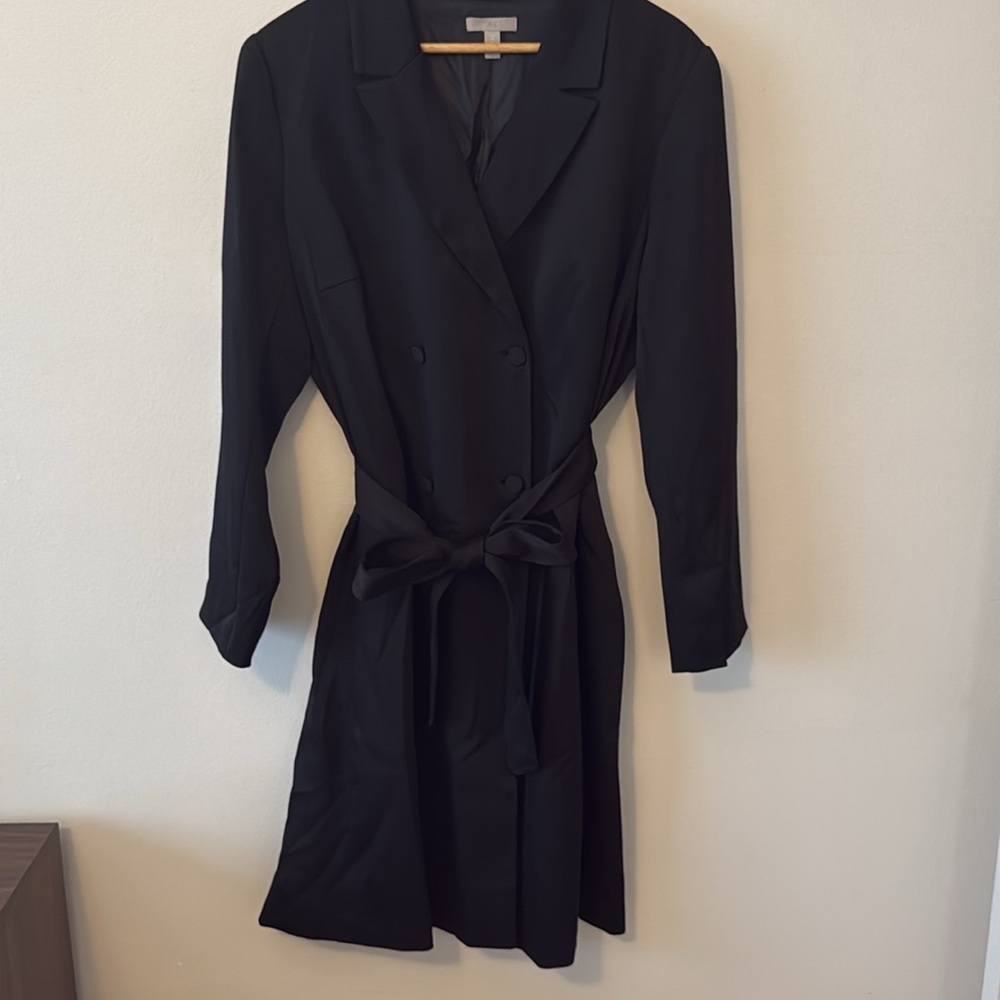 H&M Black Tuxedo Dress